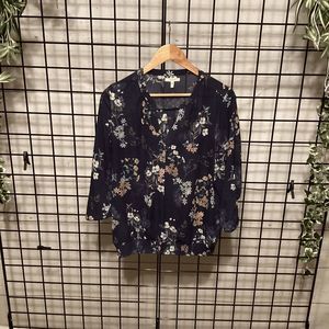 Maurices Floral Print Blouse B158